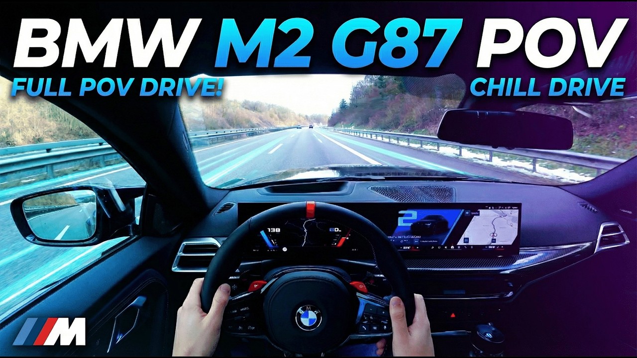 2026 BMW M2 G87 POV | Chill Drive (480HP) | 4K 60fps