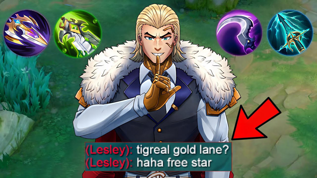 I GOT SAVAGE BECAUSE OF THIS TIGREAL 1 HIT DELETE BUILD - Mobile Legends