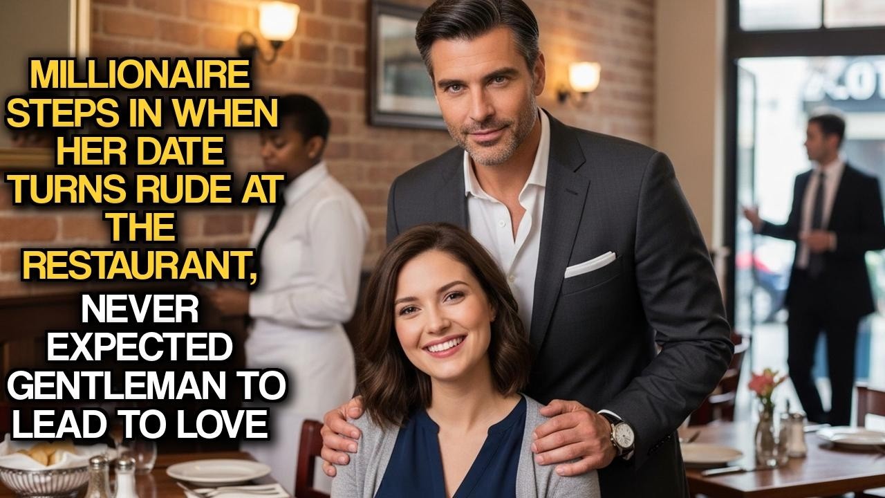 Millionaire Steps In When Her Date Turns Rude At The Restaurant, Never Expected To Lead To Love