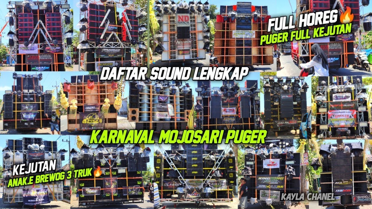 FULL KEJUTAN🔥 FULL HOREG KARNAVAL MOJOSARI PUGER JEMBER SOUND RENTENG