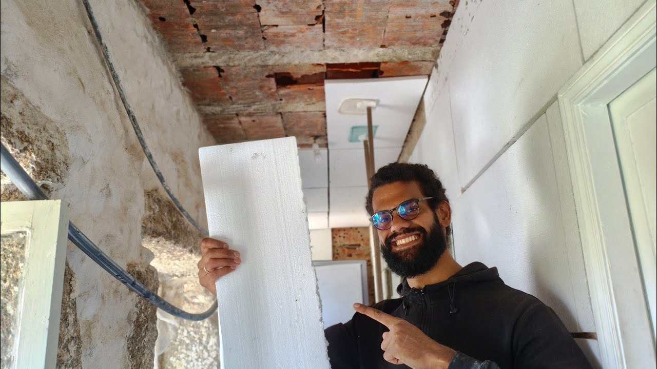 Melhorias no corredor e muita vida rural na nossa casa em Portugal!
