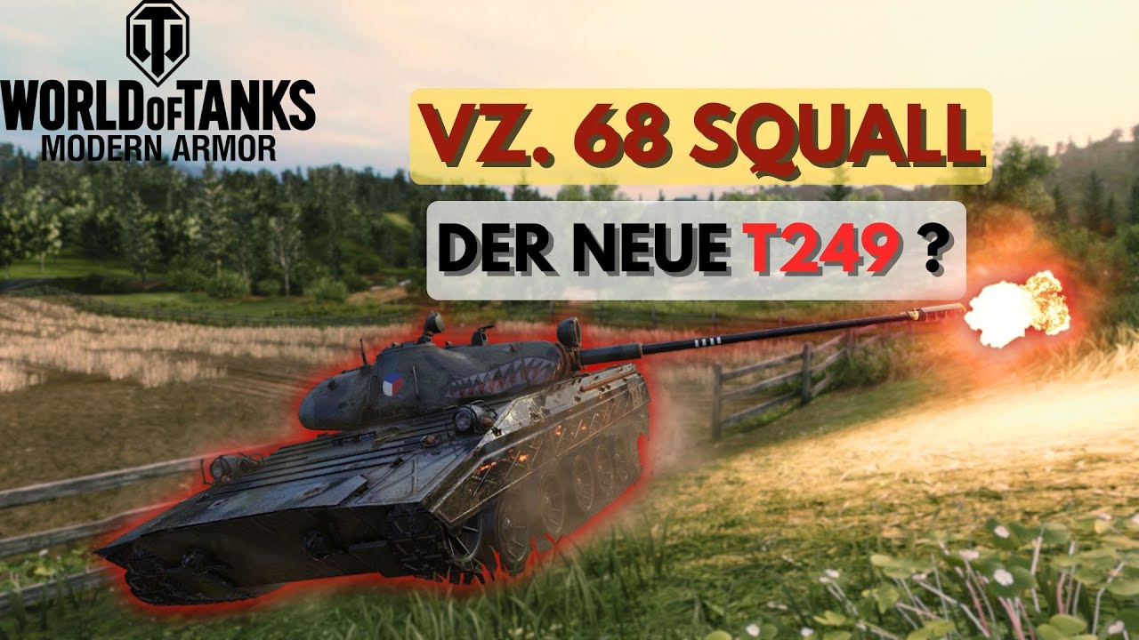 BRBRBR... BROKEN? 😱 VZ. 68 SQUALL Review nach 100 Gefechten! #wotconsole  #guide