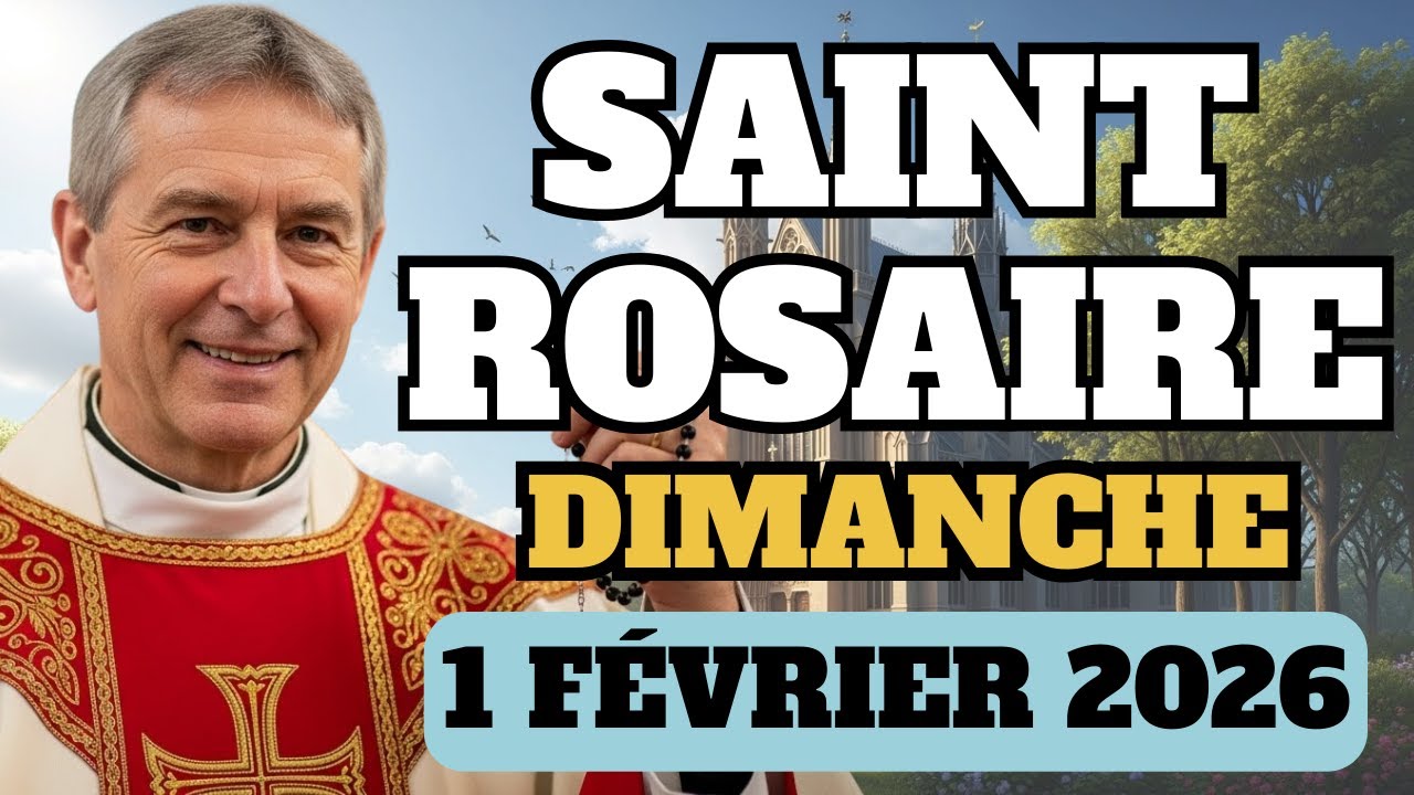 📿 Saint Rosaire, 1 Février 2026, Mystères Glorieux