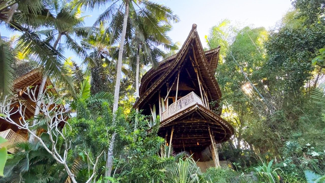 Bali’s Ultimate Bamboo TREEHOUSE | Would YOU Stay Here? 🌴4K