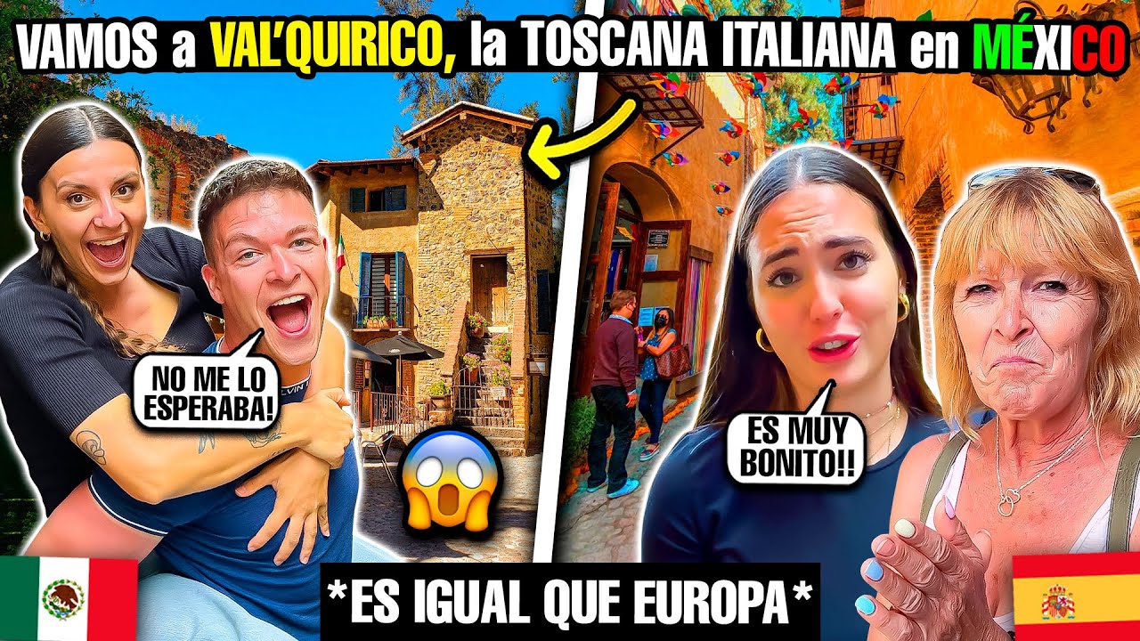 Visitamos VAL'QUIRICO *La TOSCANA ITALIANA de MÉXICO*😱🇲🇽 Mi familia queda sin palabras