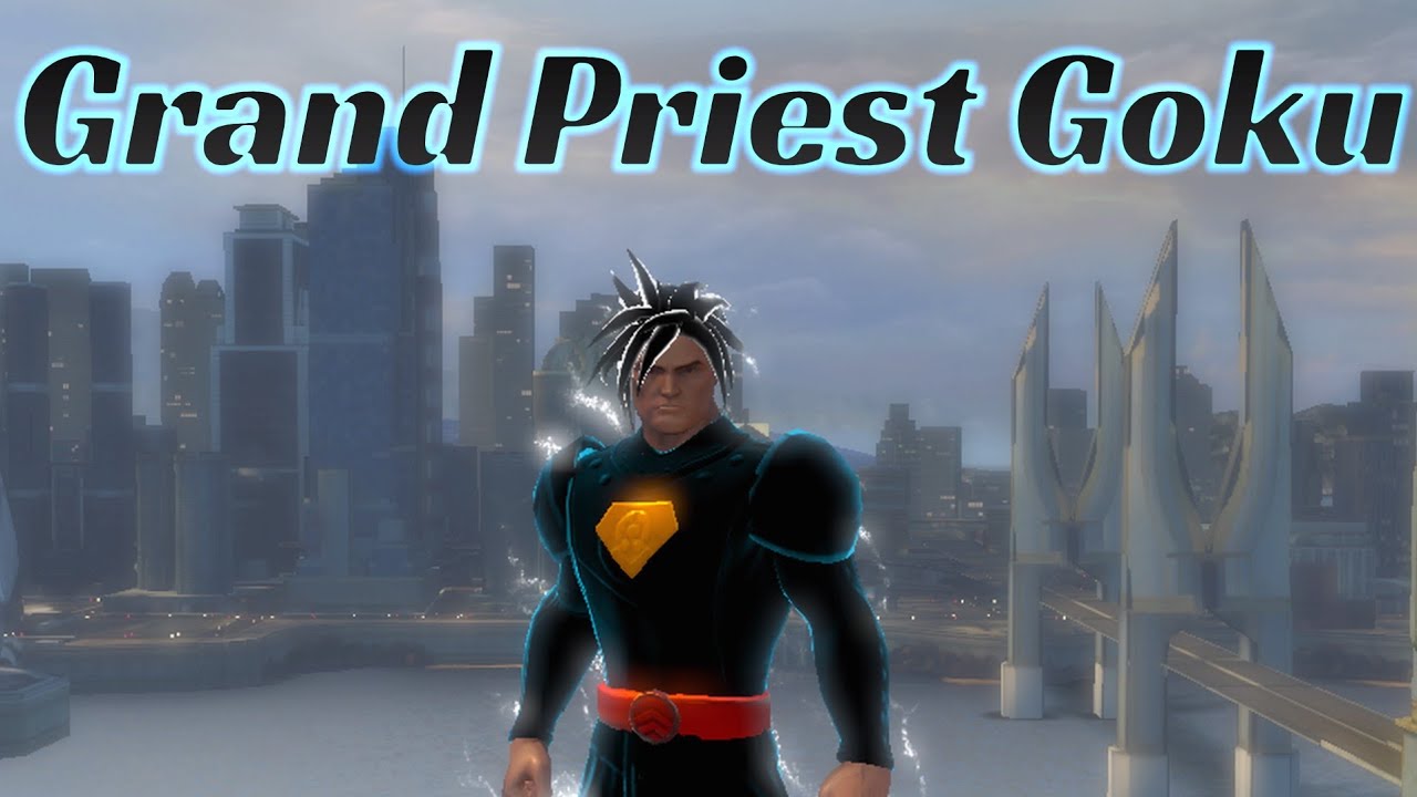 DCUO: Grand Priest Goku style