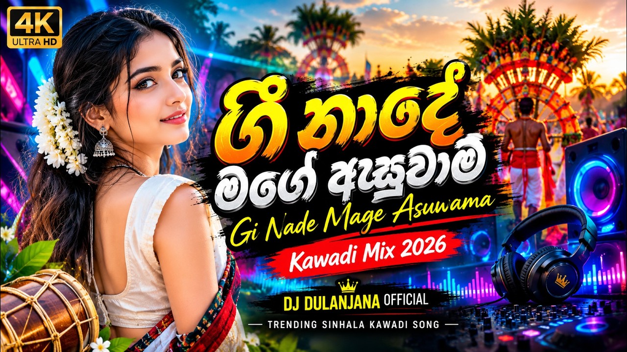 ගී නාදේ මගේ ඇසුවාම | Gi Nade Mage Asuwama Kawadi Mix 2026 | DJ Dulanjana | Trending Sinhala Song