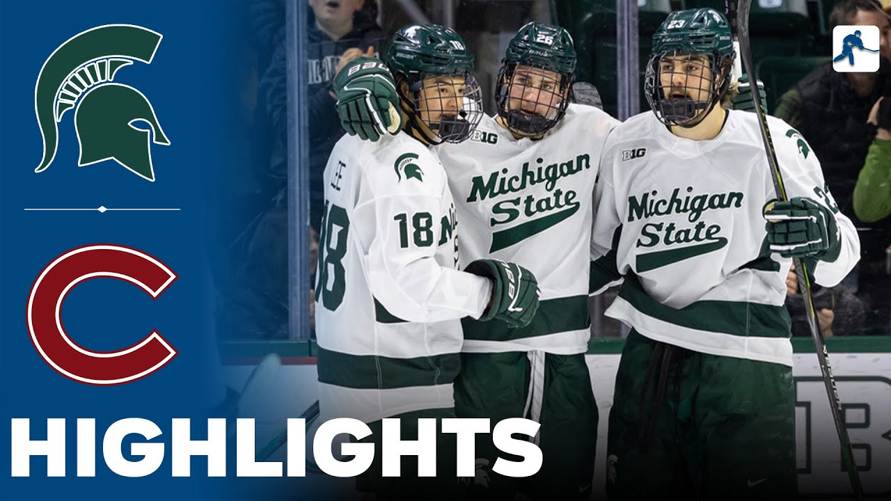 Michigan State vs Colgate | NCAA College Hockey | Highlights - November 28, 2025
