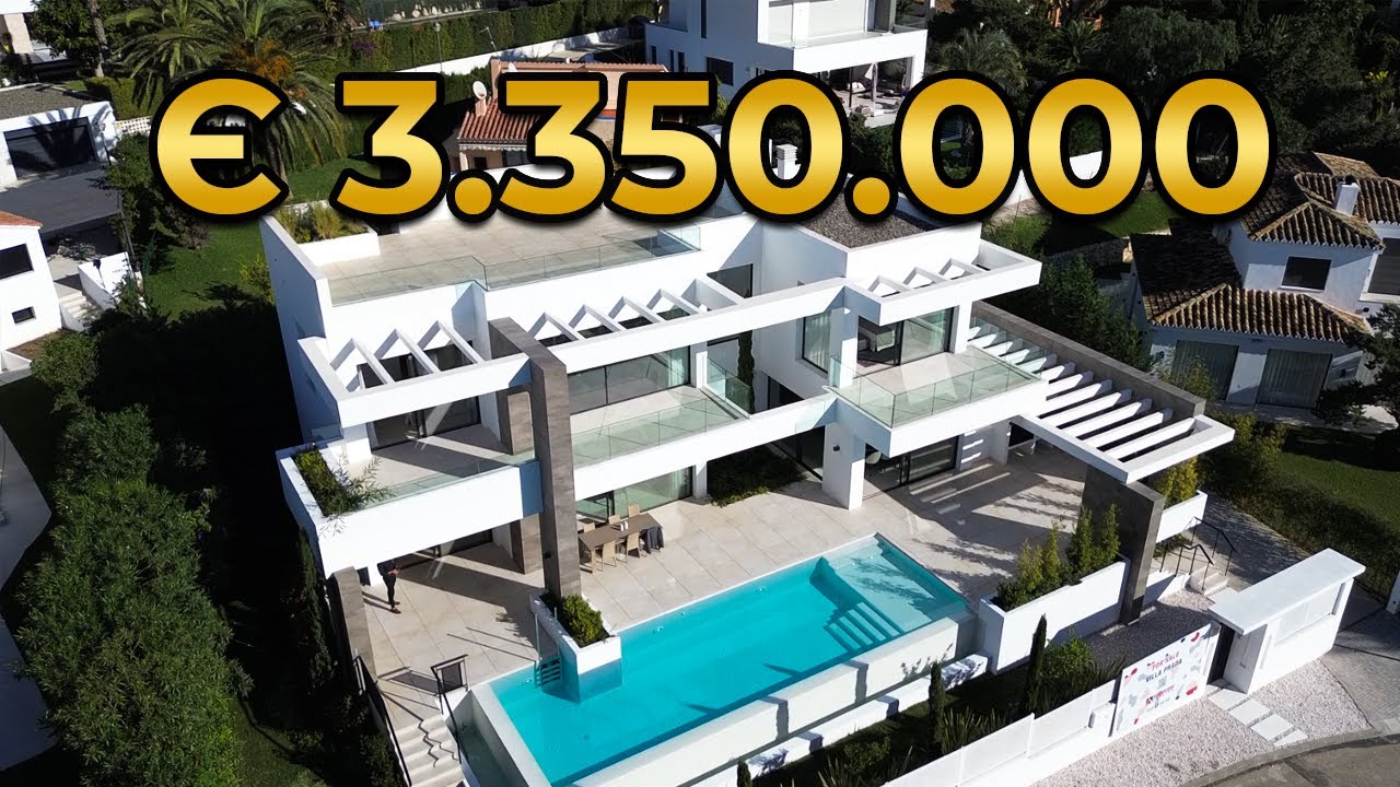 Touring € 3.3M BEACHSIDE VILLA FOR SALE with Sea Views | Costa del Sol, Spain