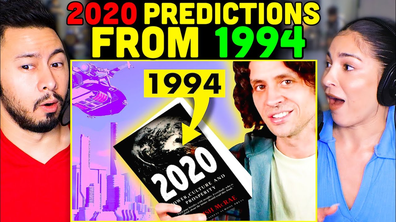 2020 PREDICTIONS FROM 1994 REACTION! | J.J. McCullough