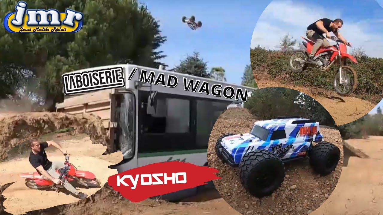 MAD WAGON VE BY KYOSHO DEFIE LA 125 CRF DE LA BOISERIE