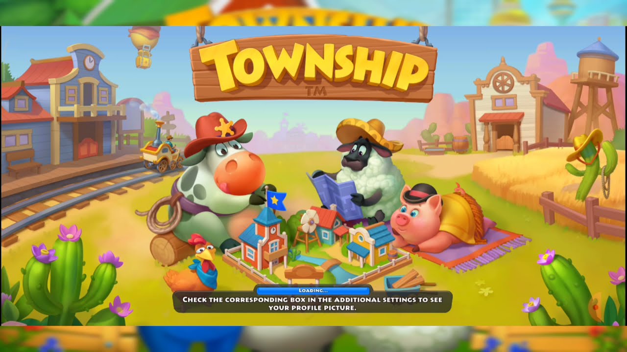 Level 63 Gameplay #1 || Town Visit || Township ||♥️