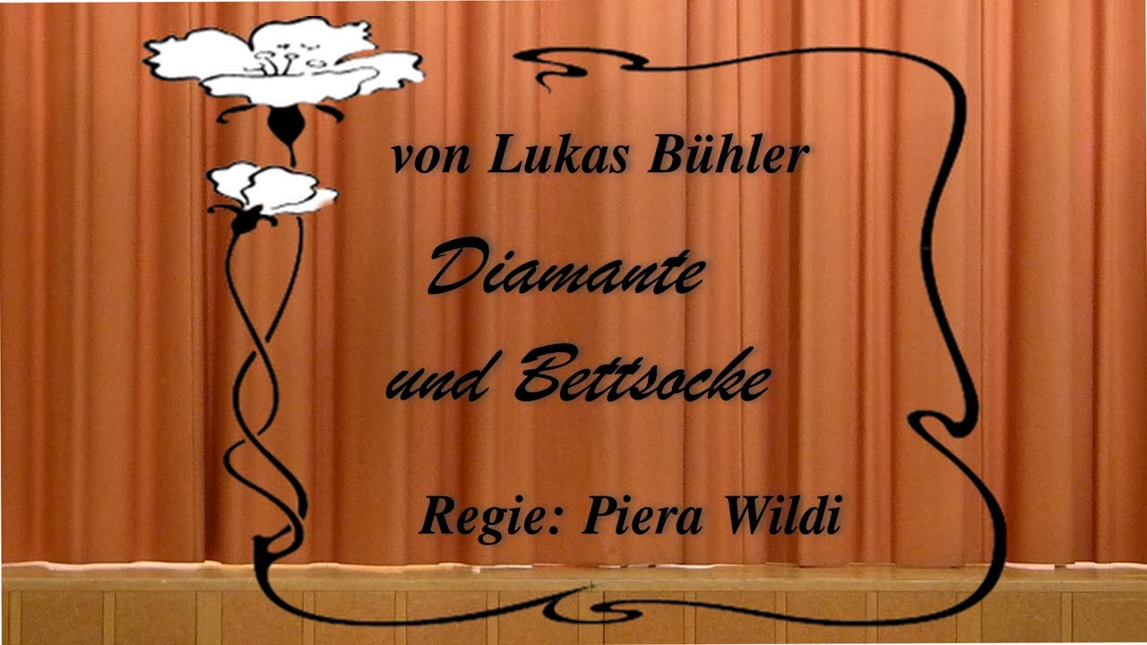 Diamante und Bettsocke