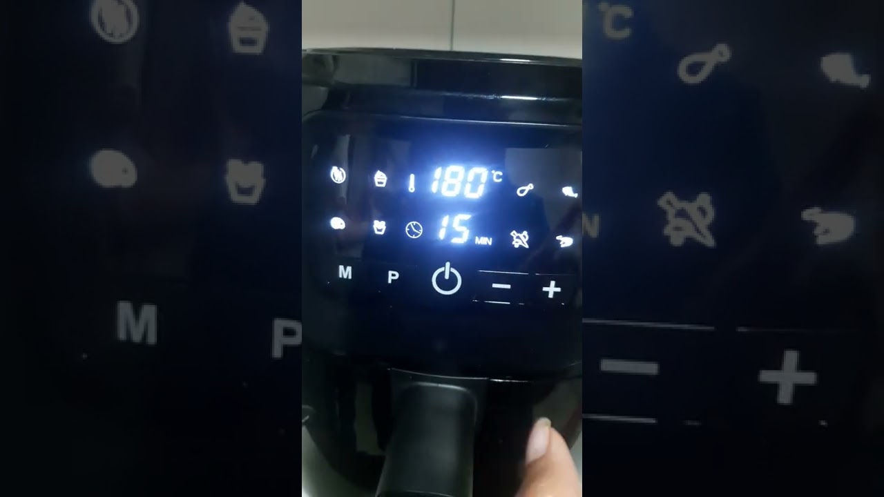 como usar la freidora de aire digital comprada en Ara.
