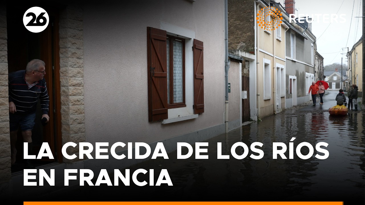 ‘Venecia sin góndolas’: Francia lucha contra el desbordamiento de los ríos | #Reuters