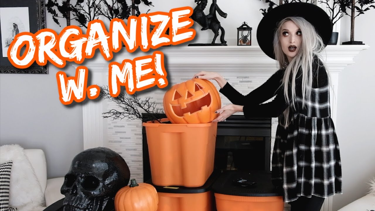 Organize With Me: Halloween Storage!