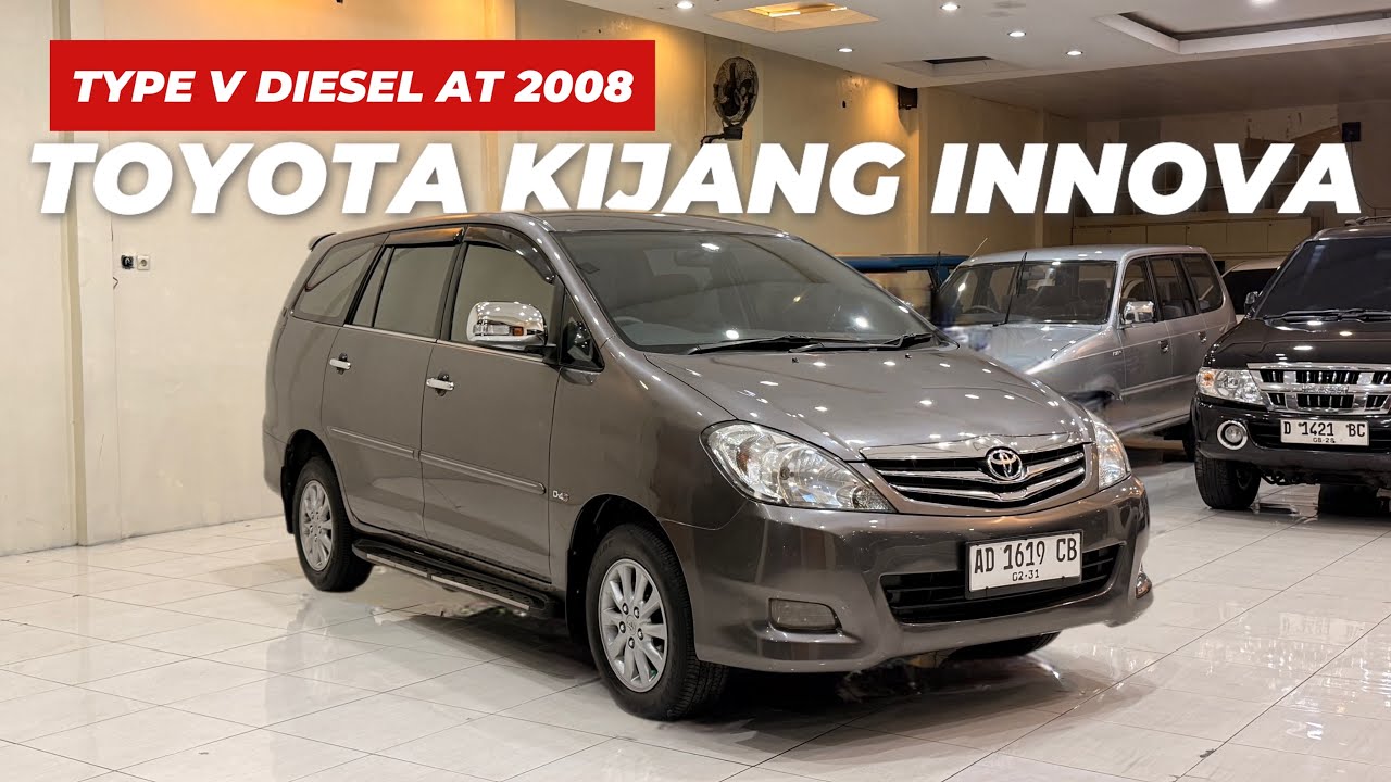 DIJUAL - TOYOTA KIJANG INNOVA V DIESEL AT 2008 FACELIFT (TANGAN PERTAMA)