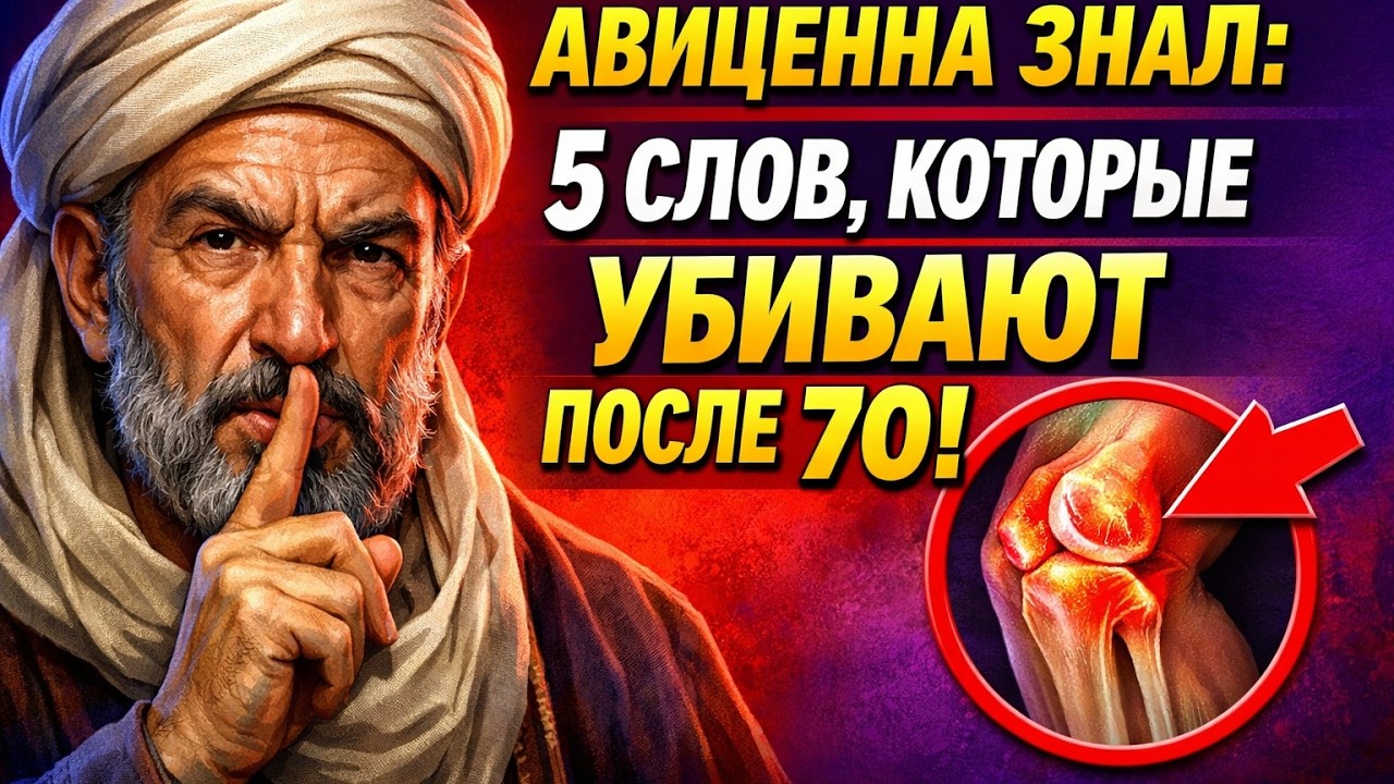 Не произносите это! Секрет Авиценны: смертельные слова, которые разрушают жизнь после семидесяти