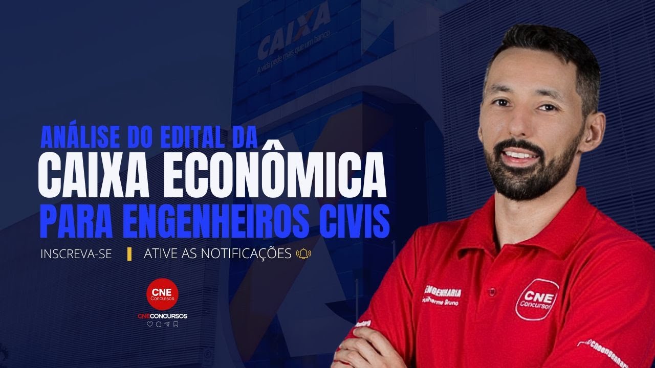 SAIU! EDITAL CAIXA 2025: Análise Completa Engenheiro Civil | Salário R$ 16.495!