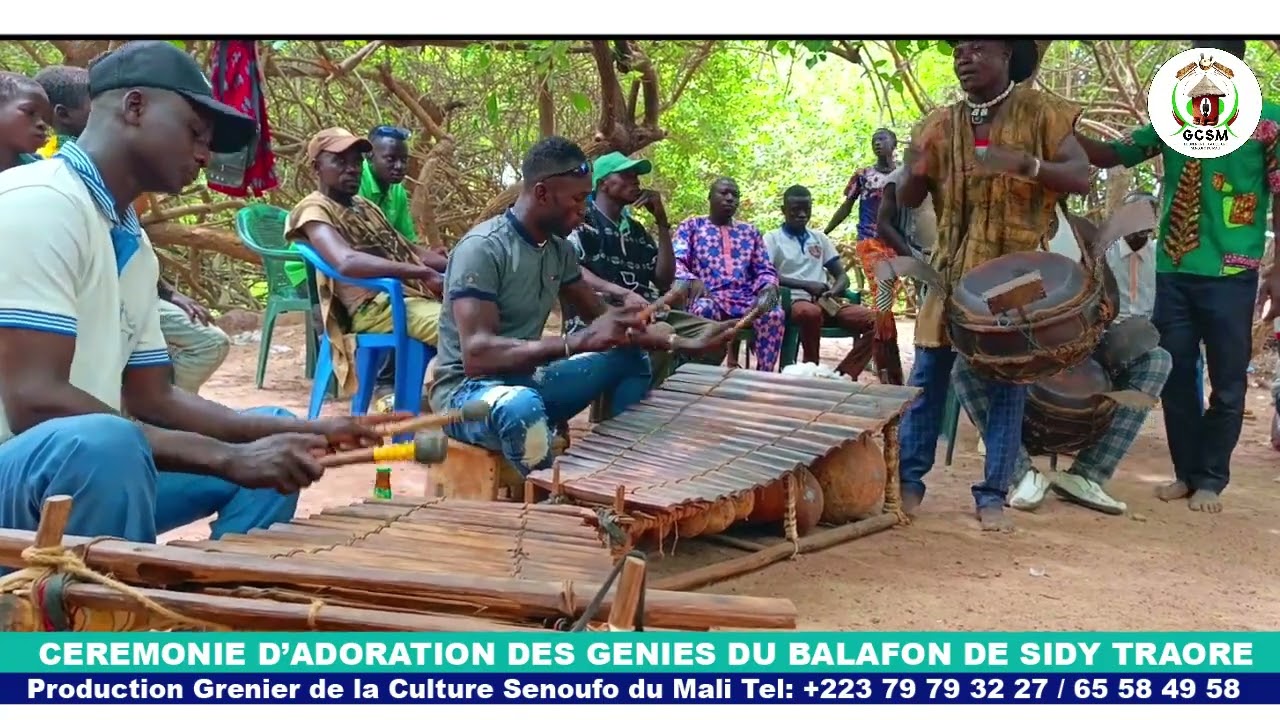 CEREMONIE D'ADORATION DES GENIES DU BALAFON DE SIDI TRAORE(02)