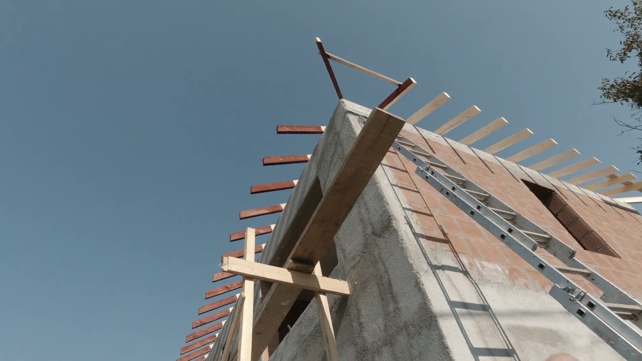 Man build a house # 21 / Finalizare acoperis in 4 ape / haules baules ep 49