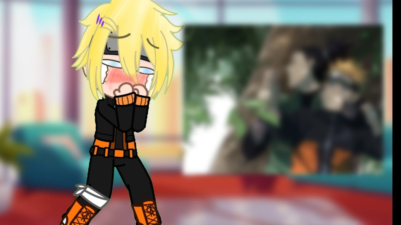 Реакция друзей Наруто на шипы с Наруто //gacha club//.
