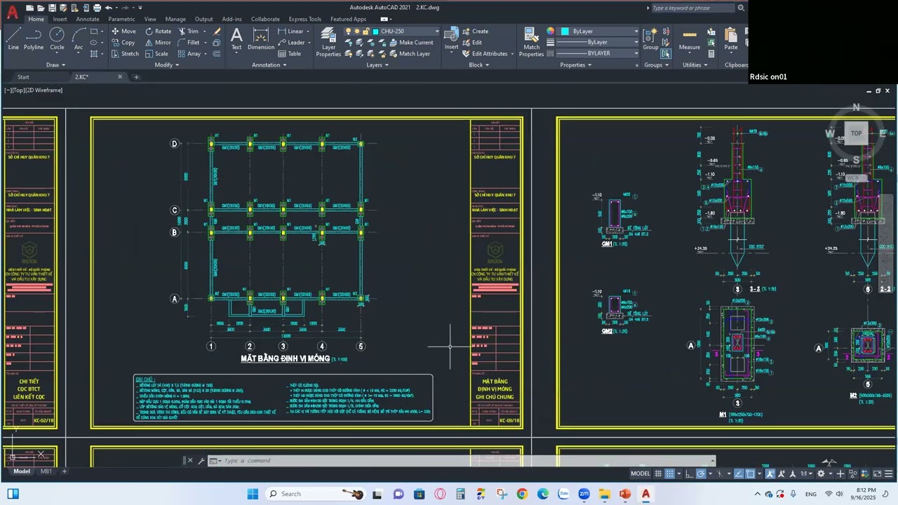 Đo bóc và dự toán buổi 3