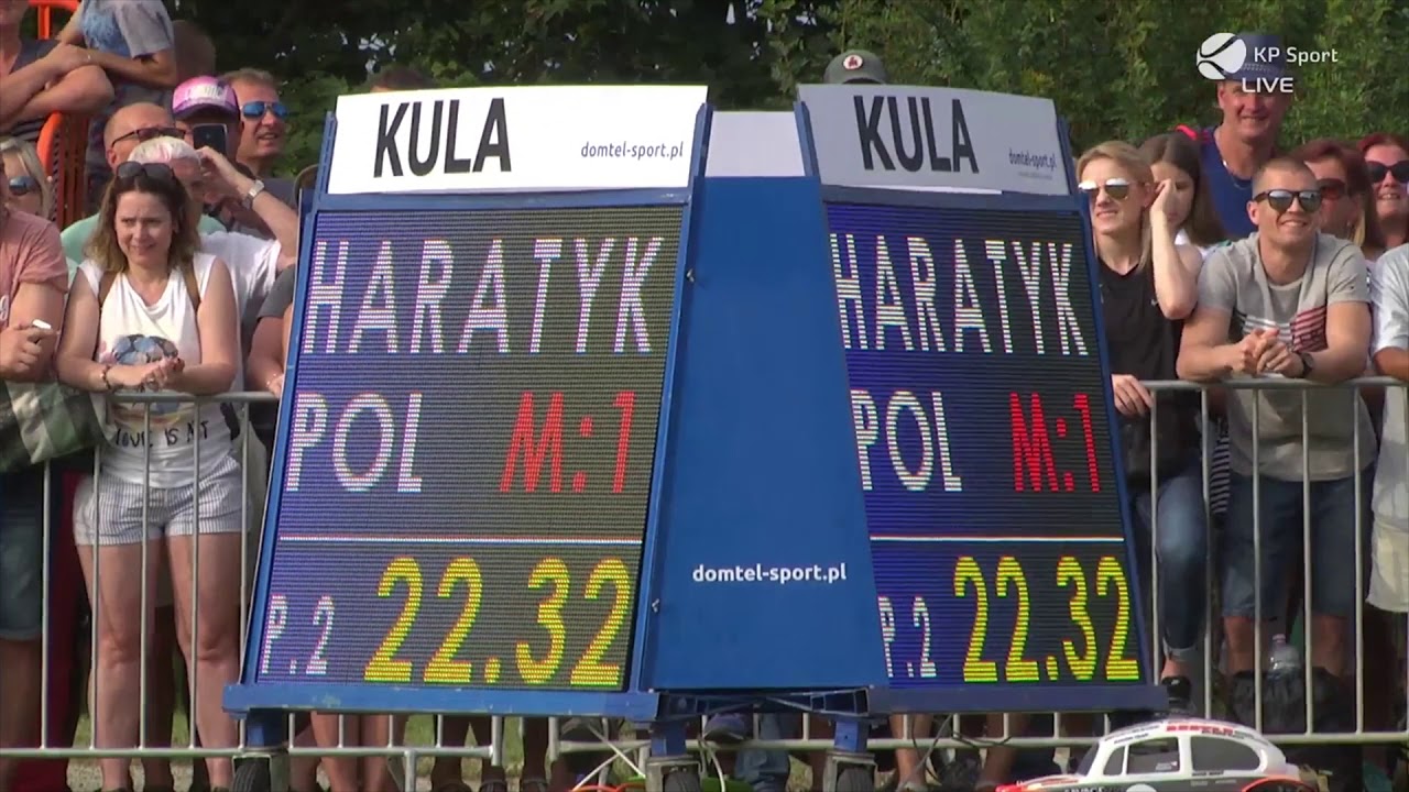 Michał Haratyk - Rekord Polski w pchnięciu kulą 22.32 m / 7. Festiwal Rzutów w Cetniewie [3.08.2019]