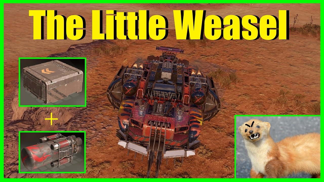 The Little Weasel, Cockpit with Turrets  [Crossout Gameplay ►51]