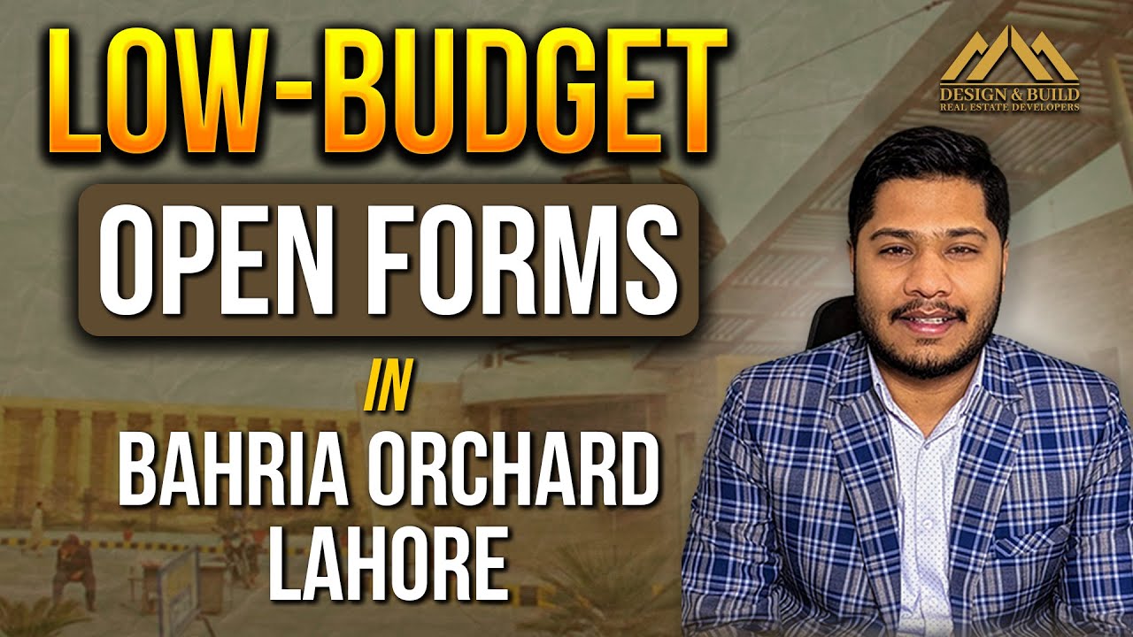 Low Budget Investment in Bahria Orchard Lahore | Open Forms | Design & Build