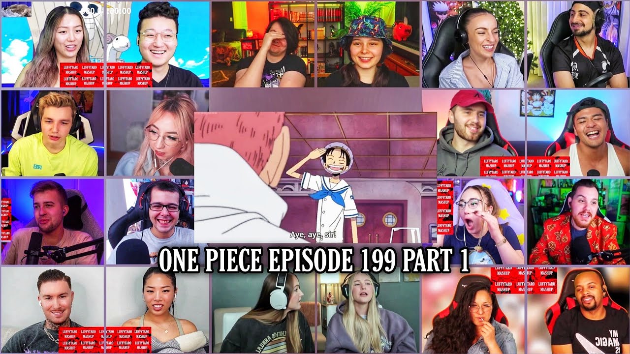One Piece Episode 199 Part 1 Reaction Mashup