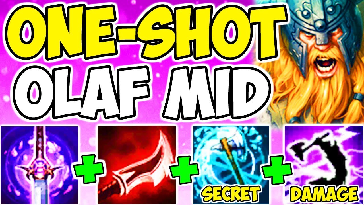*ULTIMATE CHEESE* Q DOES HALF THEIR HP OLAF LETHALITY ONESHOT BRUISER BUILD MID League Of Legends S9