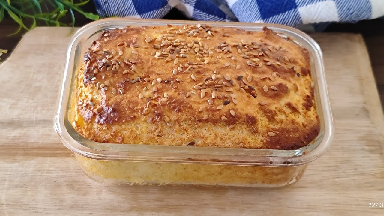 Receita: Pãozinho de Flocão de Milho Com Maizena e iogurte Natural na Airfryer
