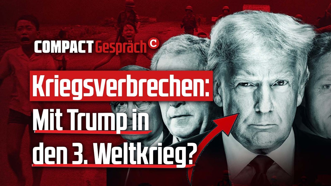 Kriegsverbrechen: Mit Trump in den 3. Weltkrieg?