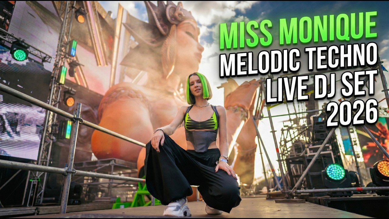 Melodic Techno Live DJ Set 2026 | Progressive House Energy | Miss Monique Inspired | Sweetes Girl