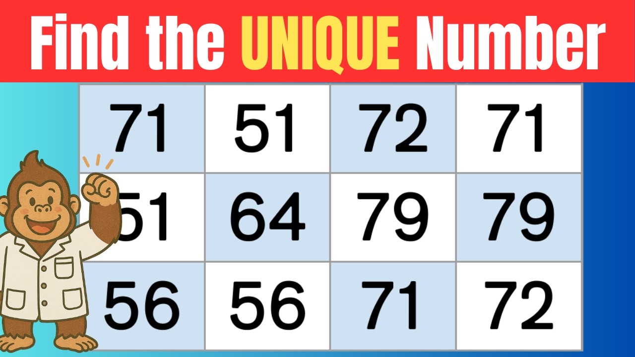 Find the Same Numbers | Daily Cognitive Puzzle Challenge