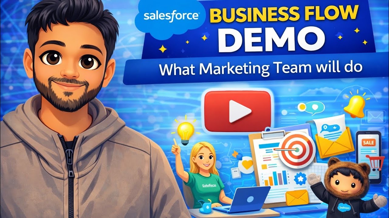 Salesforce Business flow demo - Marketing Team