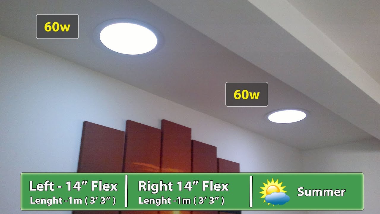 ДО и ПОСЛЕ — отзывы о Velux Sun Tunnel и Solartube Suntube Install
