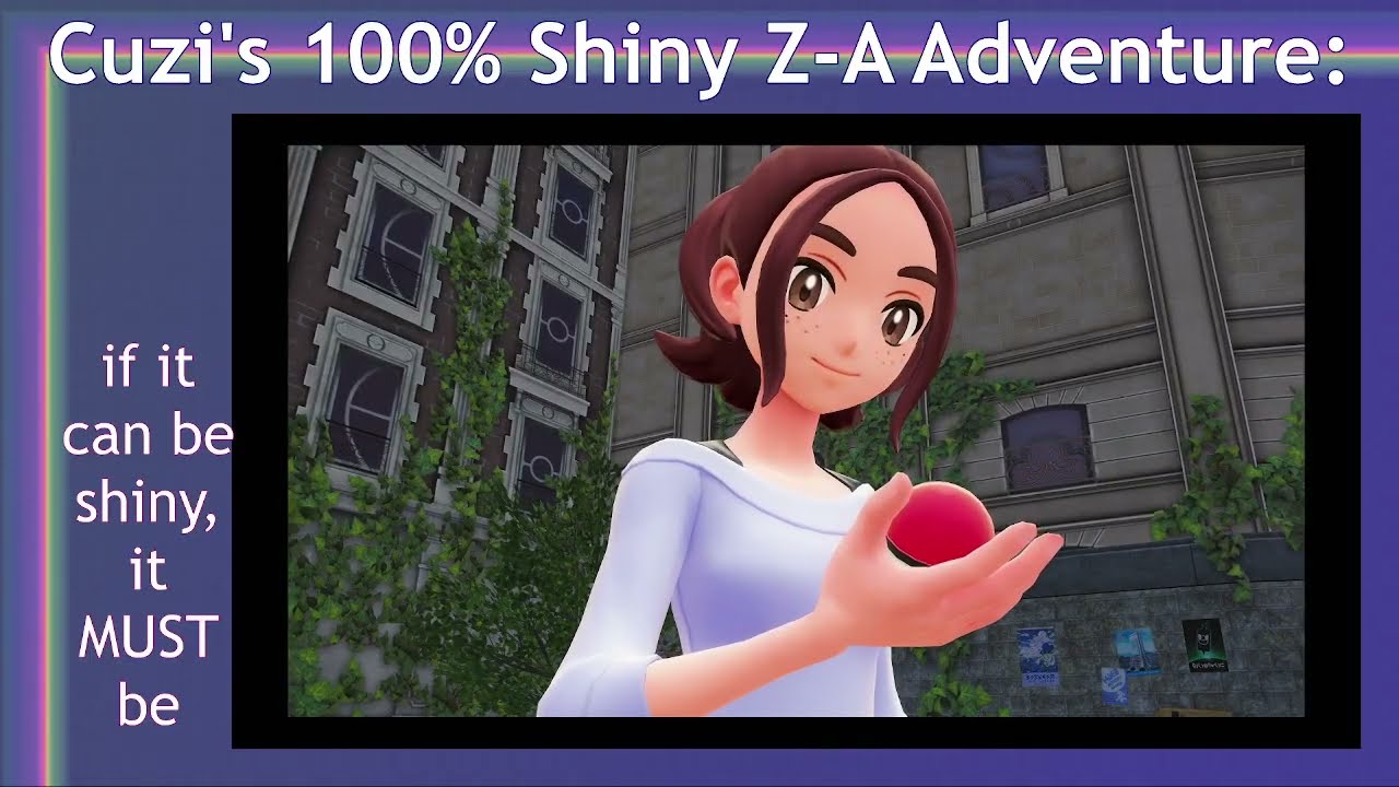 100% Shiny Z-A: Day 1