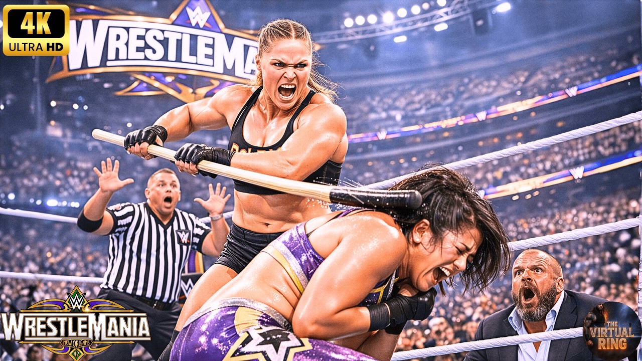 Ронда Роузи против Бэйли • WrestleMania • 20 марта 2026 г. 🏟️