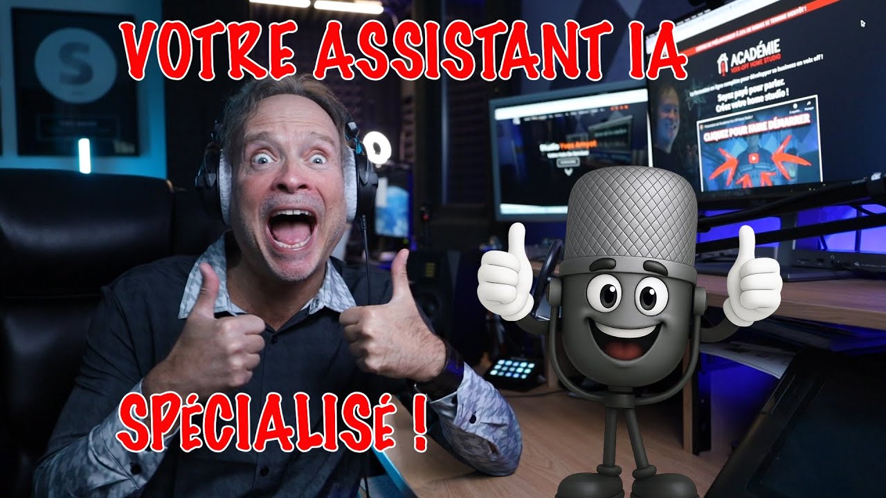 Votre Assistant IA Spécialisé en Voix Off et Home Studio !