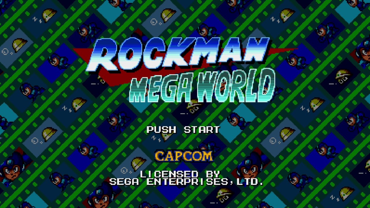 Rockman Mega World - Mega Man 2 - Dr. Wily Stage 1