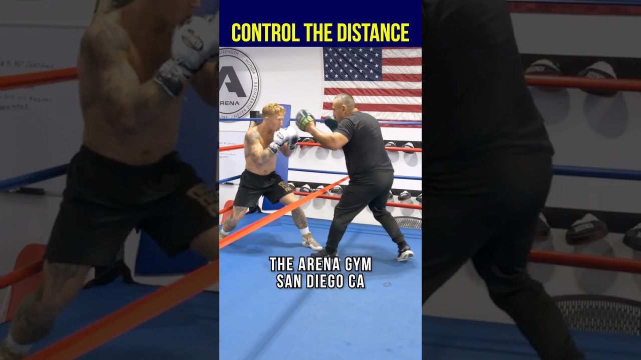 CONTROL the Distance to WIN The Fight! #boxing #training #technique #boxeo