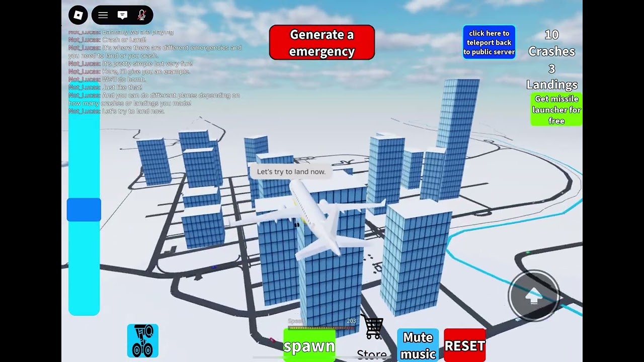 This new crash physics game is actually very fun! | Crash or Land. |