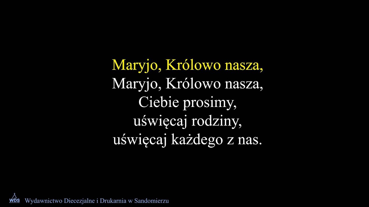 Maryjo Królowo Polski (Apel Jasnogórski)