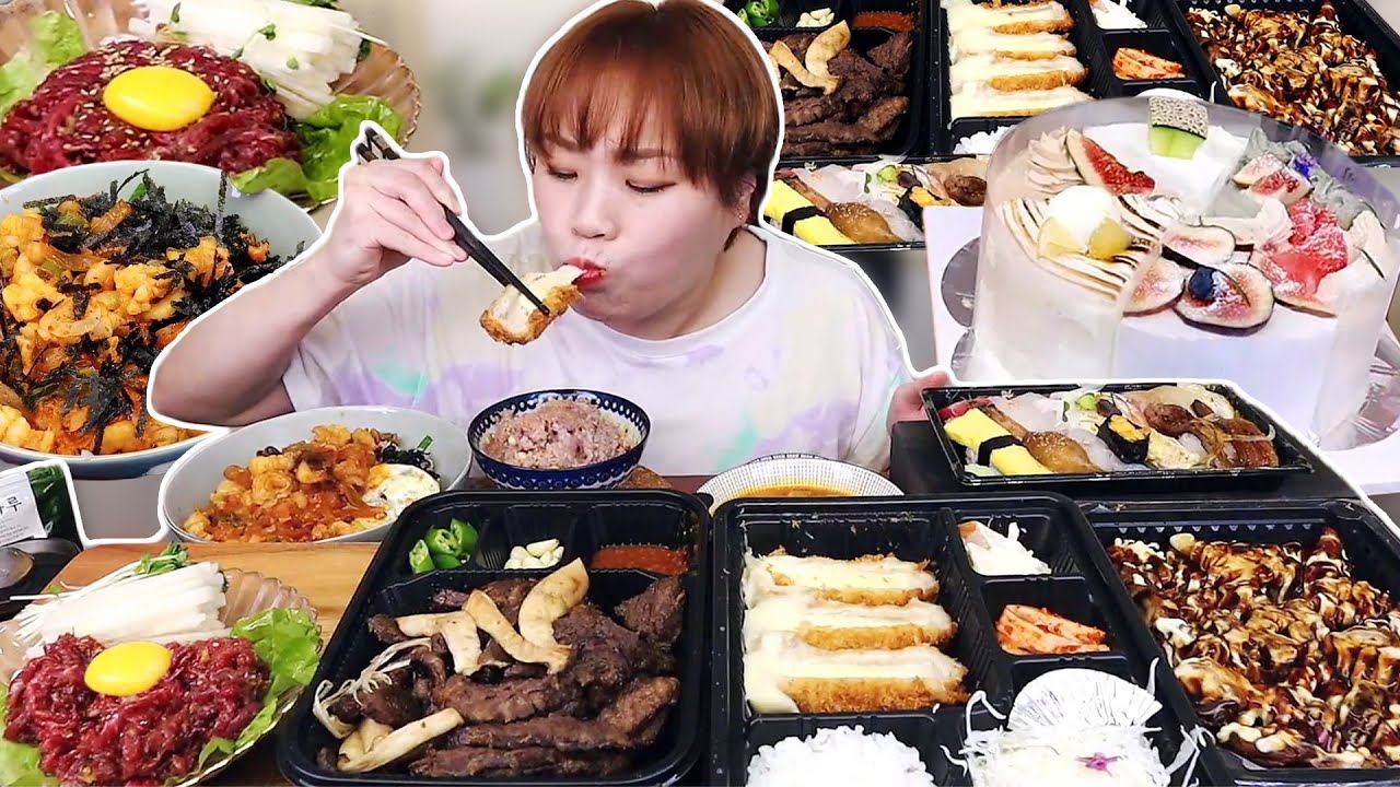 피티 하루 전.. 마구잡이로 먹기!!! 20210927/Mukbang, eating show