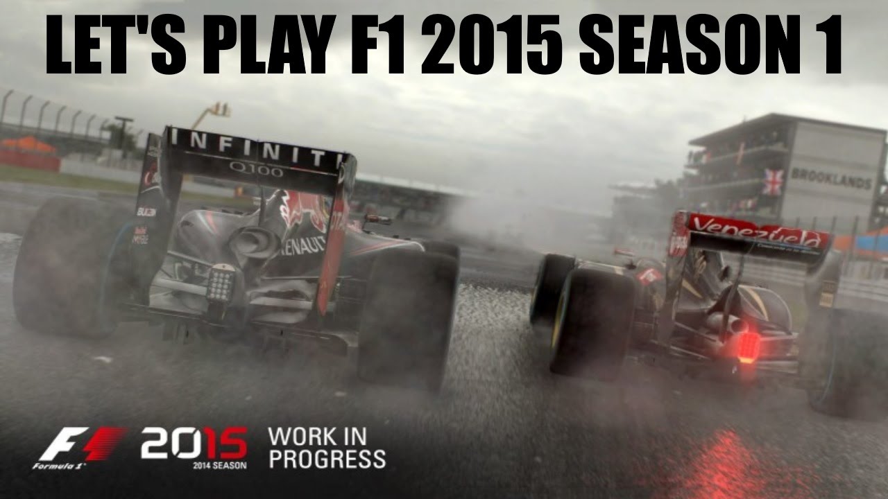 Let's Play F1 2015 [PS4] Season 1 Australian Grand Prix Race 1/19