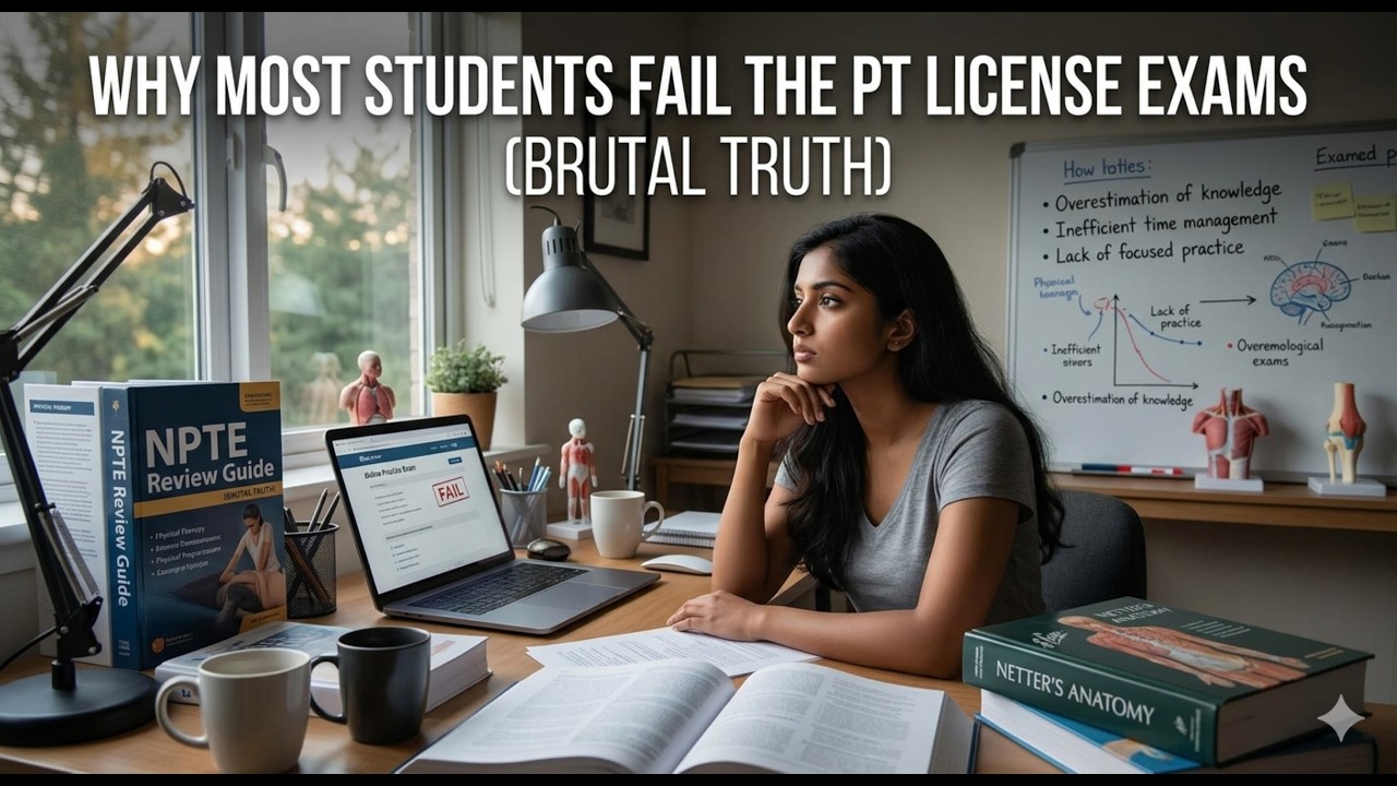 1.Why Most Students FAIL the PT License Exams