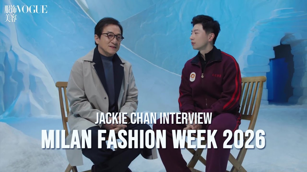 Jackie Chan Interview for VOGUE at the Milan Fashion Week 2026
