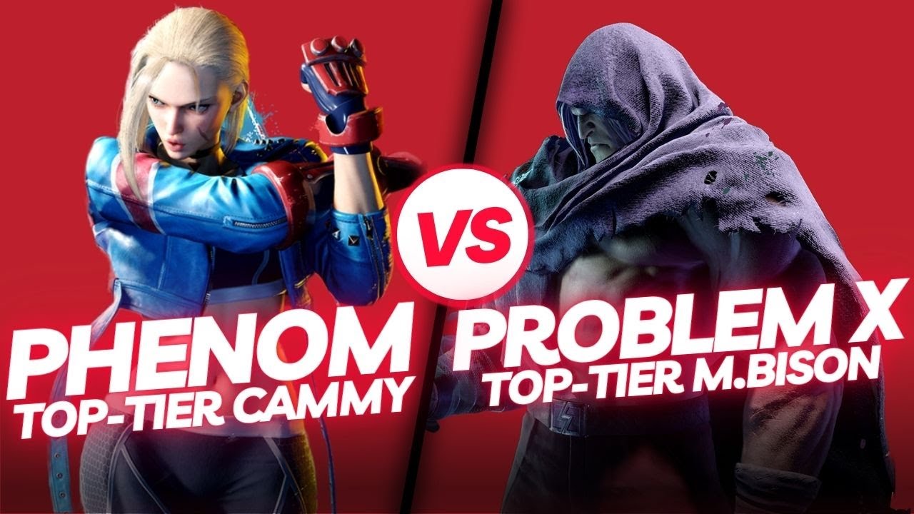 SF6 ▰Phenom (M.Bison) vs Problem X (Cammy) ▰ Street Fighter 6 Top Tier Gameplay